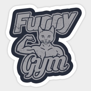 Furry Gym Sticker